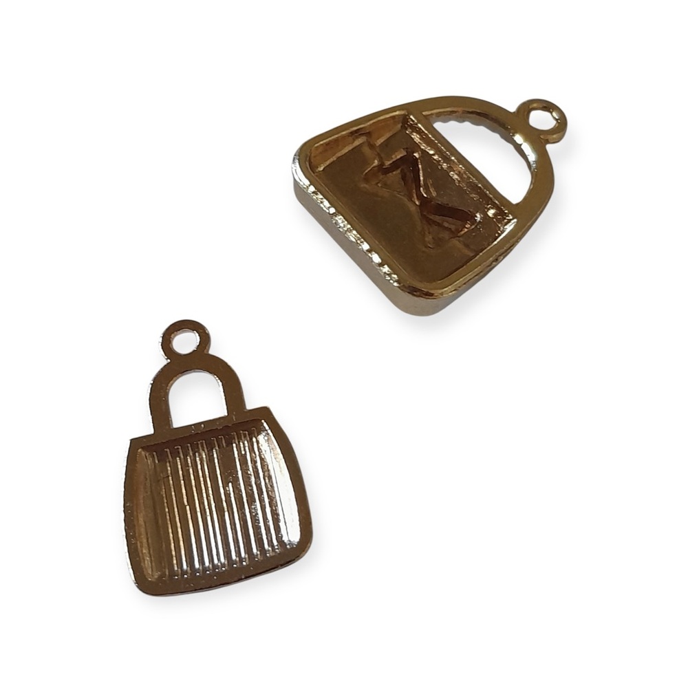 Enamel 6pcs Mini Purse Bag Charms / Keychain - Perfect for DIY Multicolor - Picture 2 of 8